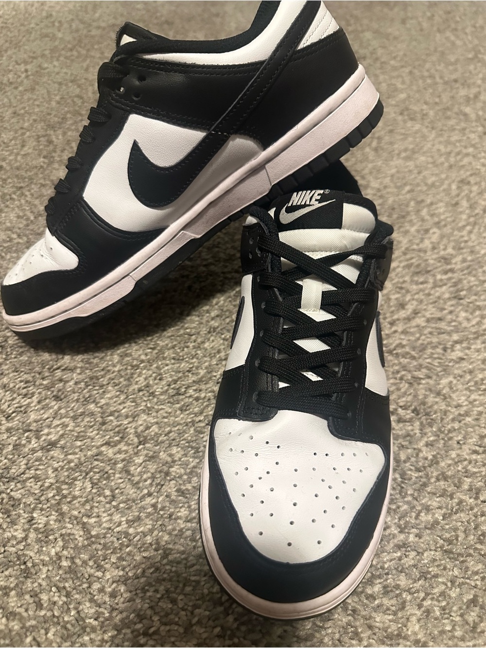 Nike Women’s Panda Low Top Sneakers - Black & White